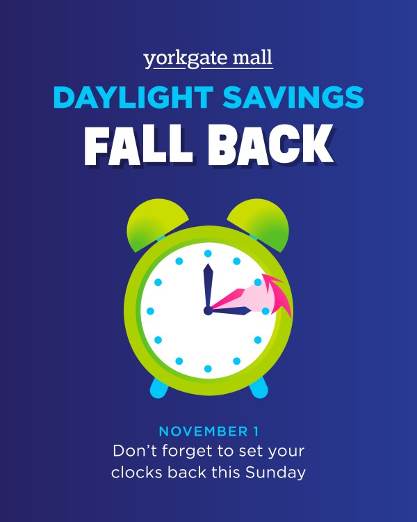 Management Office: Daylight Saving Time Ends 