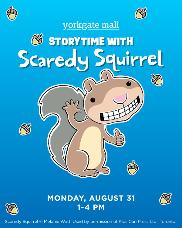 Management Office: Storytime with Scaredy Squirrel