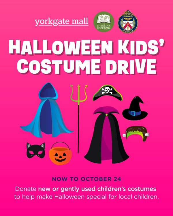 Management Office: Halloween Kids&rsquo; Costume Drive!