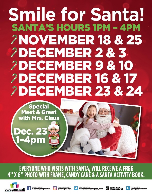 Management Office: Santa's Hours
