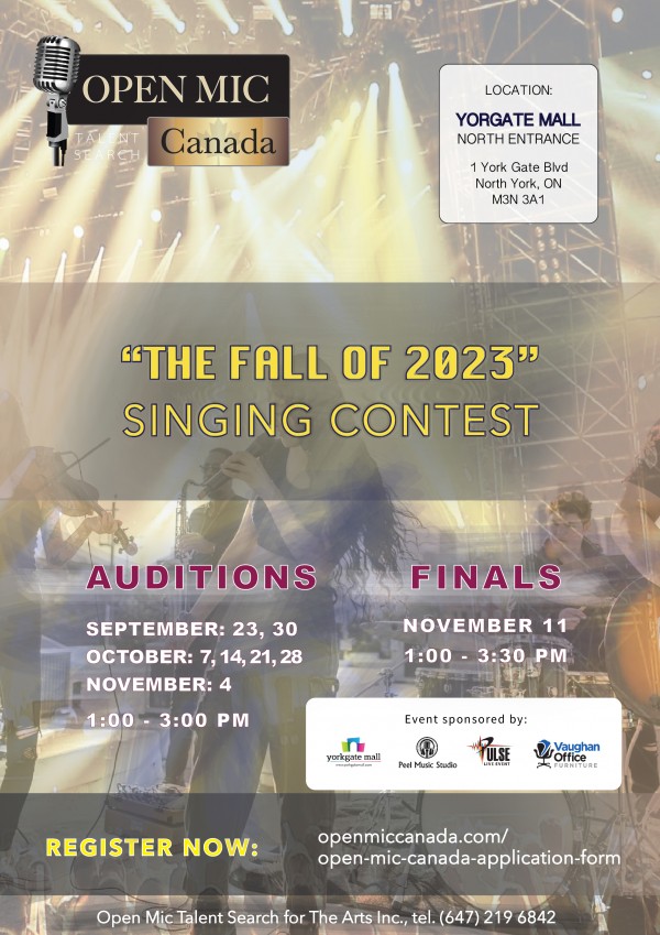 Management Office: Open Mic Singing Competition!