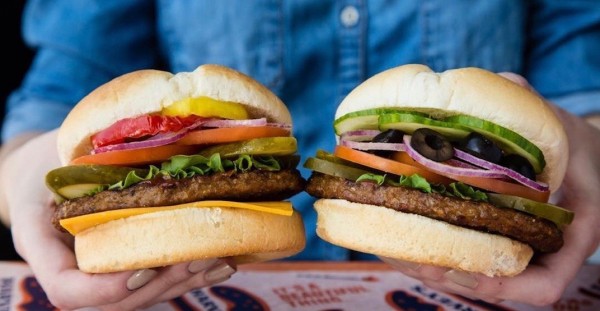 Harvey's: Choose any 2 flame grilled original or veggie burgers for only $7!